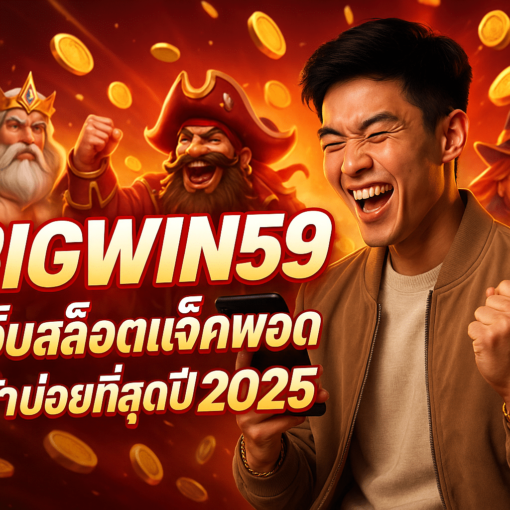 BIGWIN59 เว็บสล็อตแจ็คพอตเข้าบ่อยที่สุดปี 2025