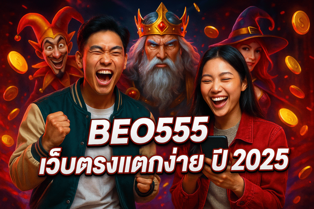 BEO555 เว็บตรงแตกง่าย ปี 2025 เล่นง่าย จ่ายจริง